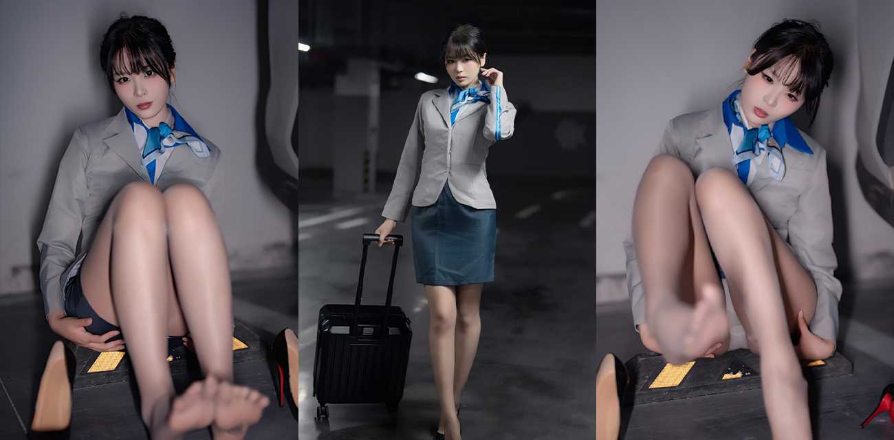 新晋国模女神 轩萧学姐 最新写真视图车库里的空姐 极品身材空姐制服 模拟足交极限诱惑！ - 51吃瓜网-51吃瓜网