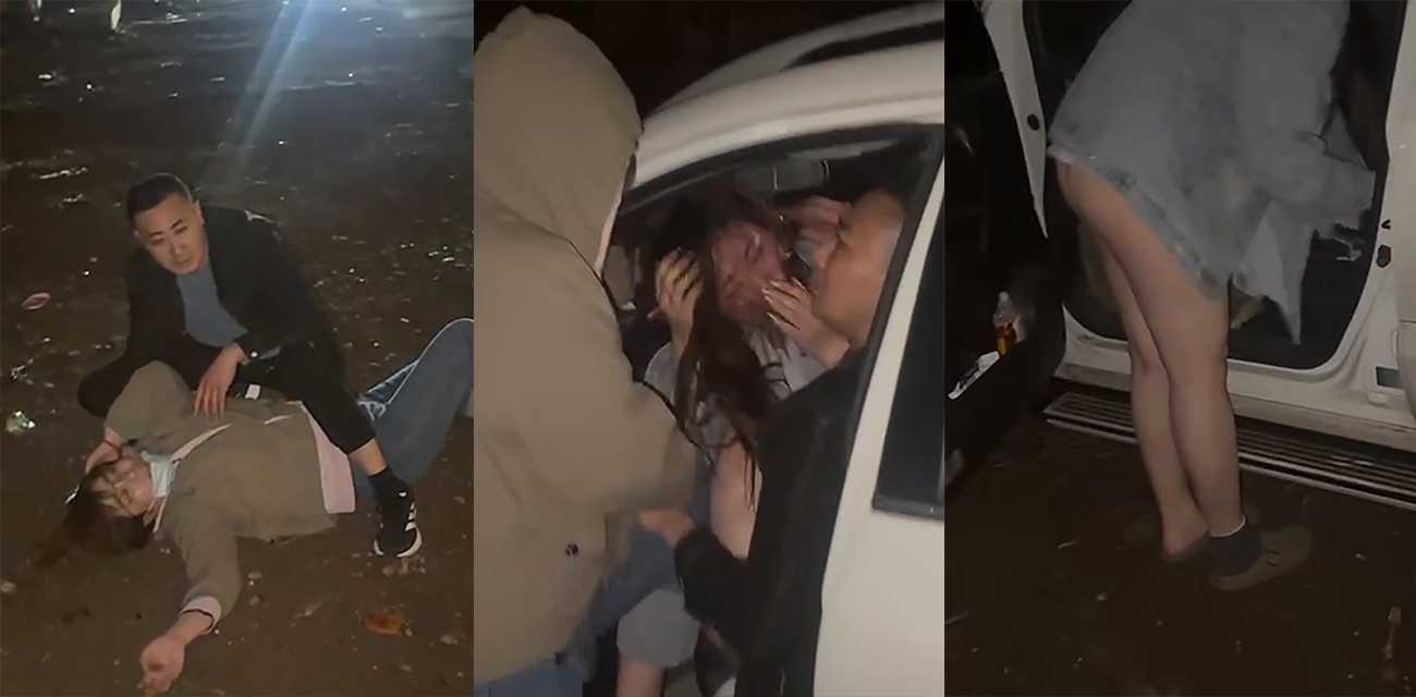 山东青岛车震捉奸视频流出 狗男女正在骑乘啪啪 车门忽然被原配拽开 漂亮小三竟光着屁股淡定离开！ - 51吃瓜网-51吃瓜网