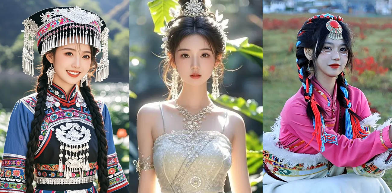 少数民族性爱合集精选 各种服饰的妹子在大屌摧残下狂呼呐喊 来看看你能认识几个民族？ - 51吃瓜网-51吃瓜网