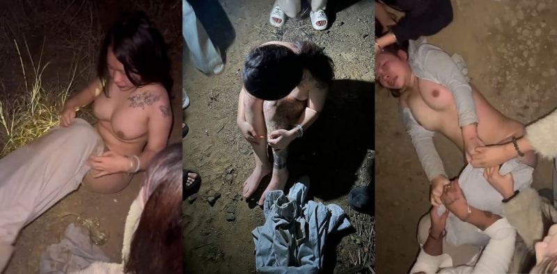 广东母狗精神小妹 知三当三被原配抓包 拉到野外扒衣扇脸掰逼拍照 白花花的大奶子十分吸睛！-51吃瓜网