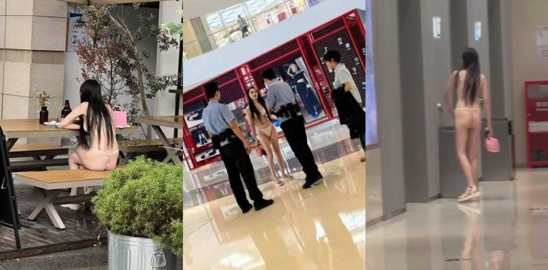 成都万象城 小仙女为完成主人的任务 珍珠丁字裤大胆露出 瞬间火爆全网！-51吃瓜网
