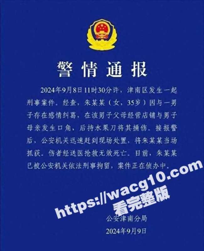 天津出大瓜！21岁儿子爱上35岁女混混 癫狂女把反对他俩交往的45岁未来婆婆直接被抹脖子送上西天！-51吃瓜网